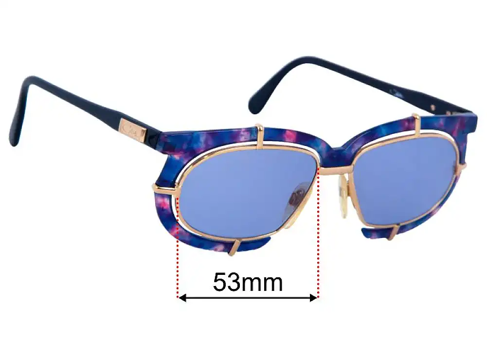 Cazal MOD 871 53mm Replacement Lenses by Sunglass Fix™
